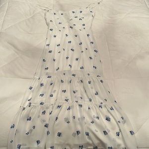 White dress worn once, size medium.